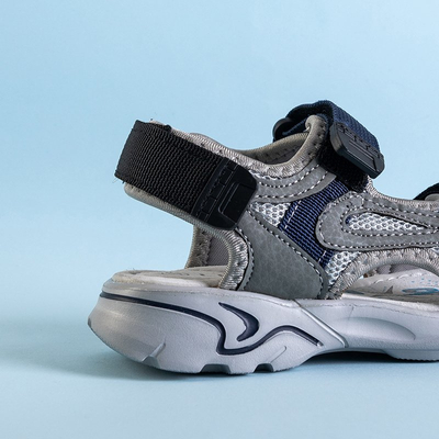 Sandale turbo velcro pentru băieți - pantofi