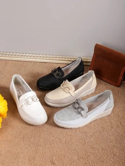 Mocasi de damă Royalfashion cu talpă joasă Hofride