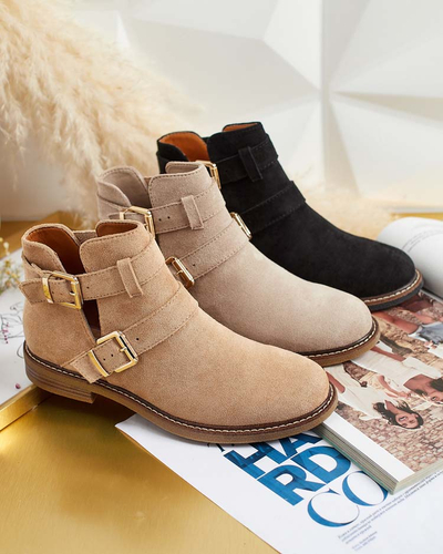 Royalfashion Cizme cu decupaj Geronsa pentru femei