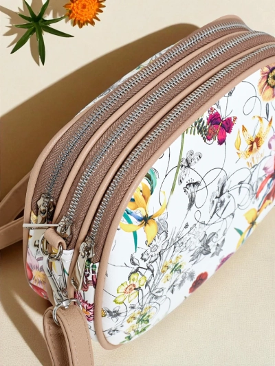Royalfashion Geantă mică de damă din piele ecologică Floriana