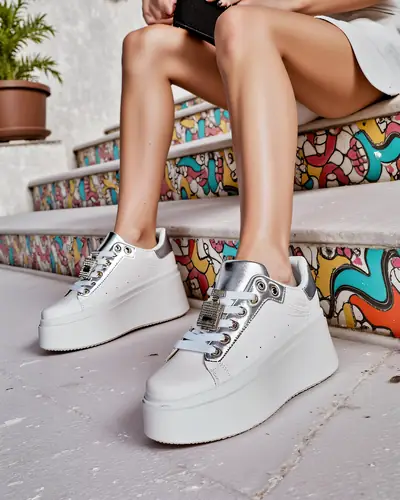 Royalfashion Pantofi sport pentru femei cu platformă Oviger