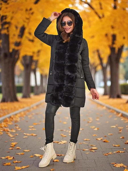 Geacă pentru femei Royalfashion cu mâneci detașabile