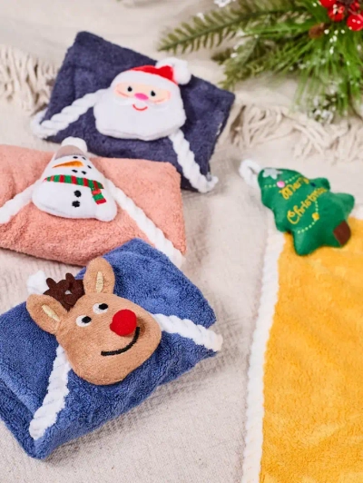 Set de prosoape de vacanță Royalfashion Happy Xmas
