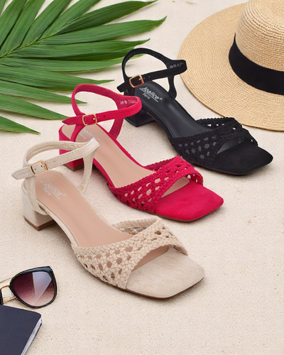 Sandale perforate Royalfashion pentru femei Azopi
