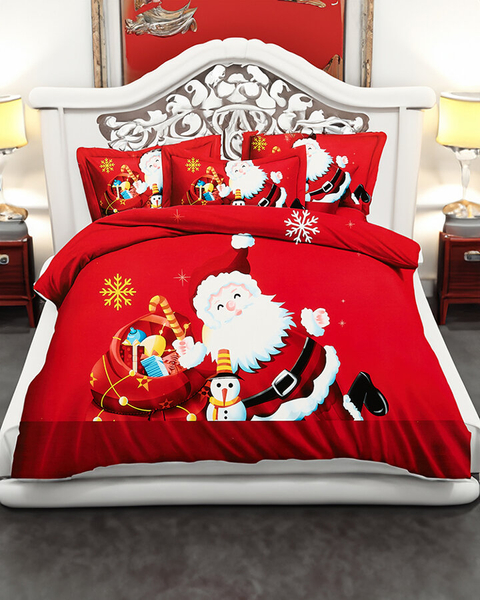 Royalfashion Set de lenjerie de pat cu model 200x220 set de 3-PART