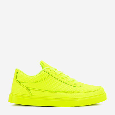 Pantofi sport dama verde neon Najso - Incaltaminte