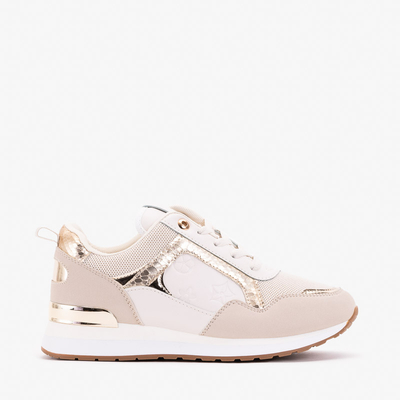 Pantofi sport dama bej Nakobi - Incaltaminte