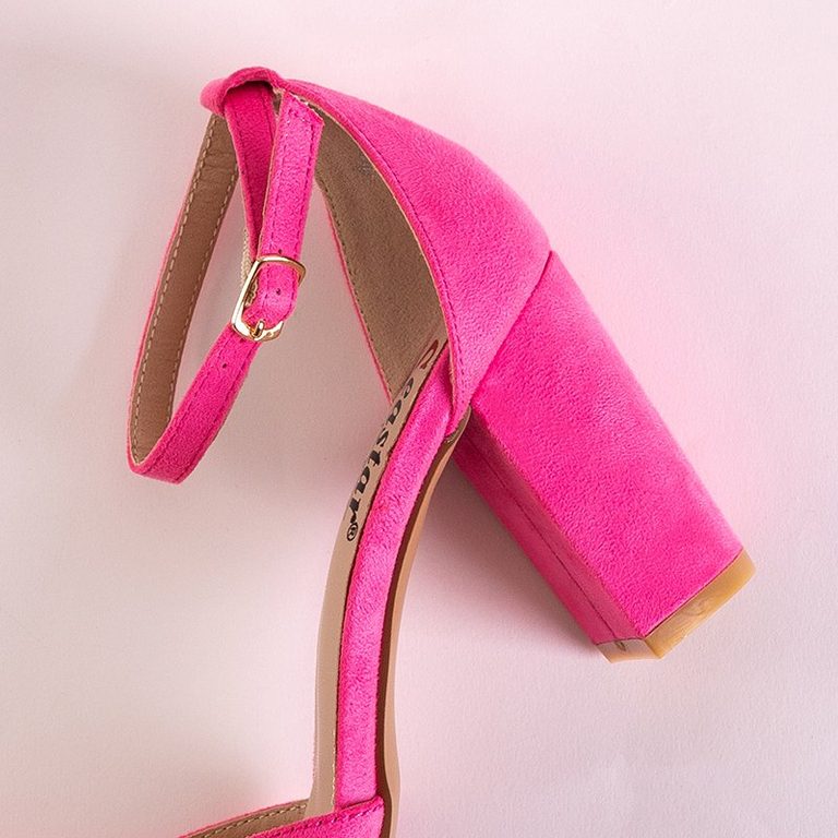 Sandale pentru femei roz neon pe postul Luxuriance - Încălțăminte