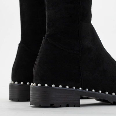 Cizme negre pentru femei Quintana - Încălțăminte