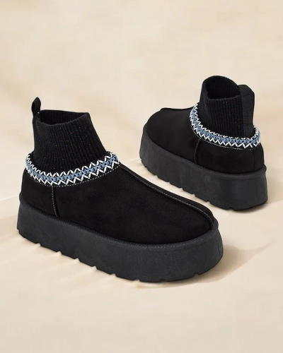 Cizme scurte de zăpadă pentru femei Royalfashion a'la Nananna