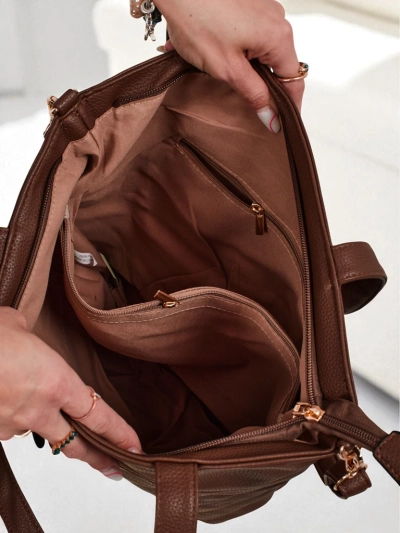 Aurelia Grande Shopper - geantă elegantă de damă din piele ecologică PU A4