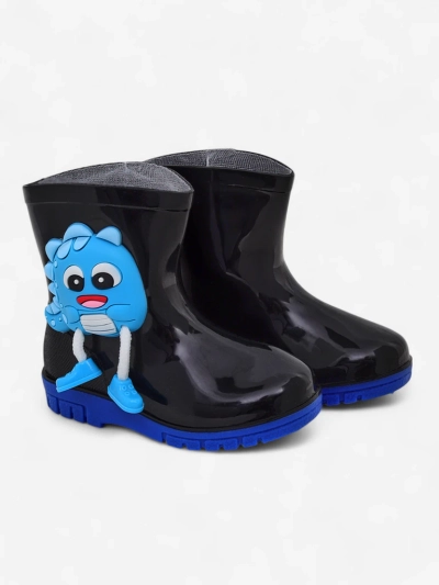 Cizme de ploaie pentru copii Royalfashion cu monstru Zeus