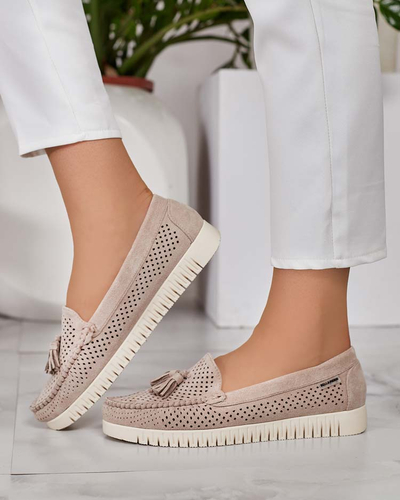 Royalfashion Mocasini traforați de damă Molaffa