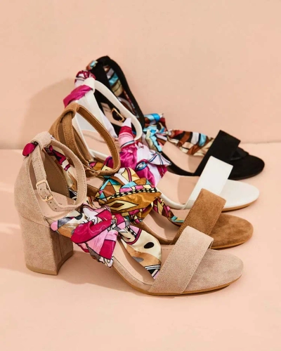 Royalfashion Sandale post pentru femei Notrit