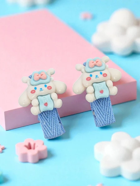 Agrafe de păr drăguțe pentru copii cu un animal