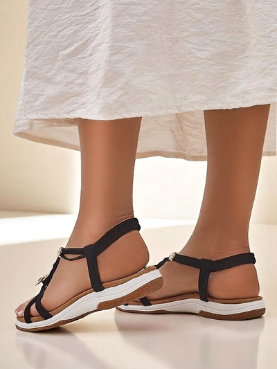 Royalfashion Sandale de damă împodobite Fiacco