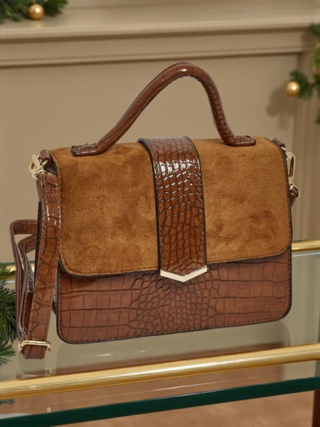 Geantă mică de damă din piele ecologică Tesic