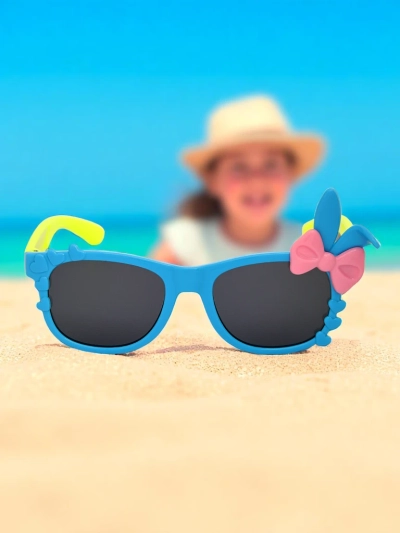 Royalfashion Bunny Shine Ochelari de soare pentru copii cu decorațiuni