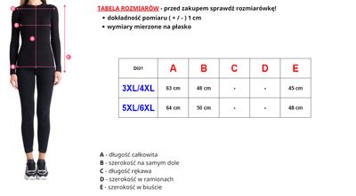 Bluză roșie pentru femei, cu bretele subțiri PLUS SIZE - Îmbrăcăminte