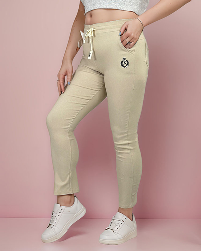 Royalfashion Pantaloni din țesătură pentru femei PLUS SIZE