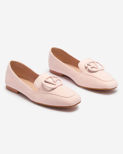 OUTLET Mocasini roz aprins pentru femei Jeterika - Încălțăminte