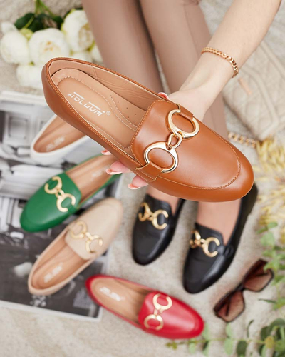 Royalfashion Mocasini cu decor pe nas Abermes