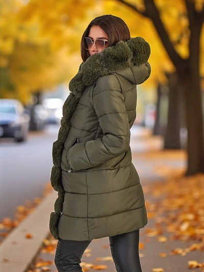 Geacă pentru femei Royalfashion cu mâneci detașabile