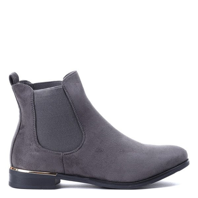 Szare sztyblety Lisa- Obuwie