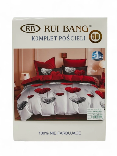 Royalfashion Lenjerie de pat cu model 180x200 set 3 PIESE