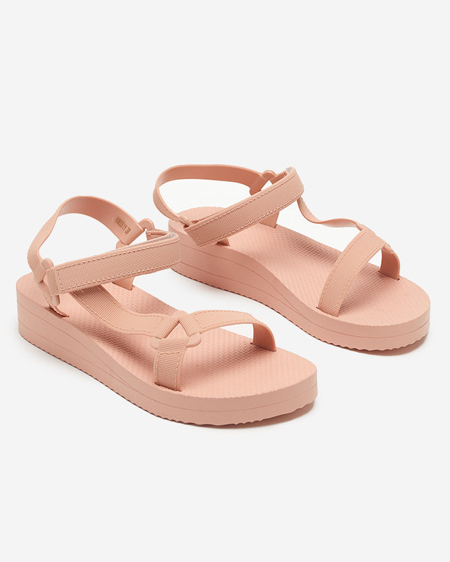 OUTLET Sandale plate dama roz Ostoy-Shoes
