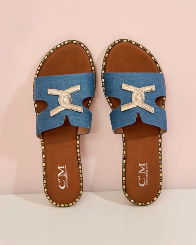 Royalfashion Flip-flops pentru femei cu talpă plată Ovore