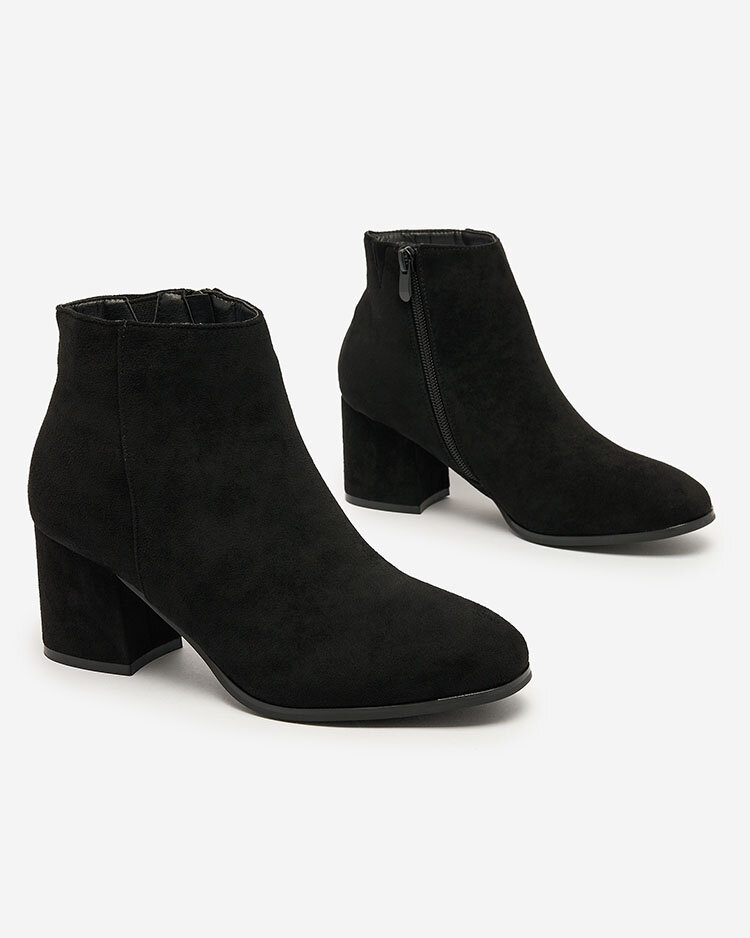 Royalfashion Cizme stiletto joase pentru femei negre Referra