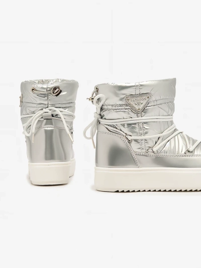 Royalfashion cizme de zăpadă a'la Silver Vevnose slip-on boots a'la pentru femei