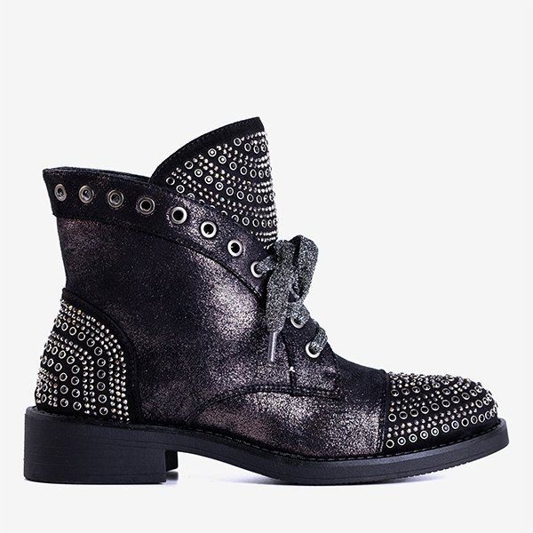 Black Mesen Glossy Workers - Încălțăminte