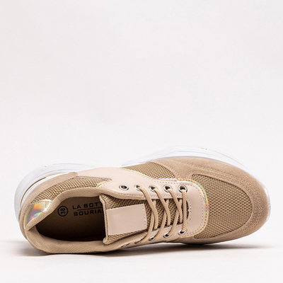 Pantofi sport maro adidasi Mariuopo - Incaltaminte