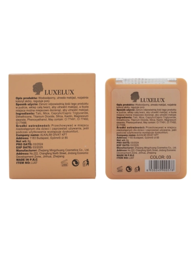 Luxelux Pudră compactă 02 8g