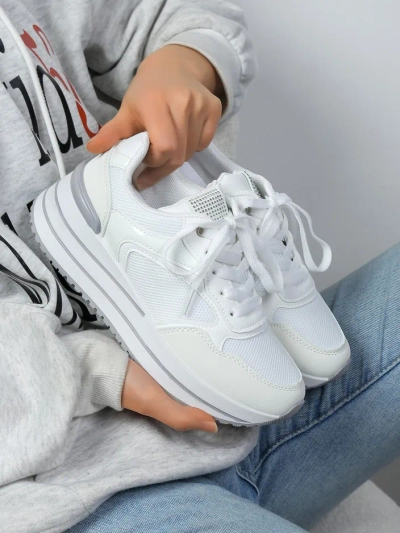 Royalfashion Adidașii sport pentru femei pe o platformă Revided
