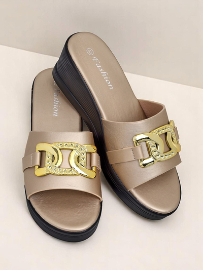 Royalfashion Sandale cu platformă pentru femei Nolia