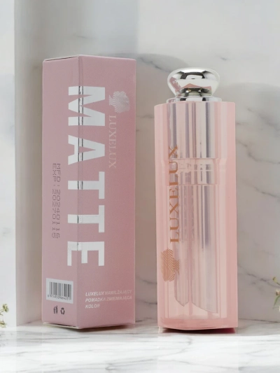 Luxelux Ruj Matifiant Hidratant Schimbător de Culoare 01 4g