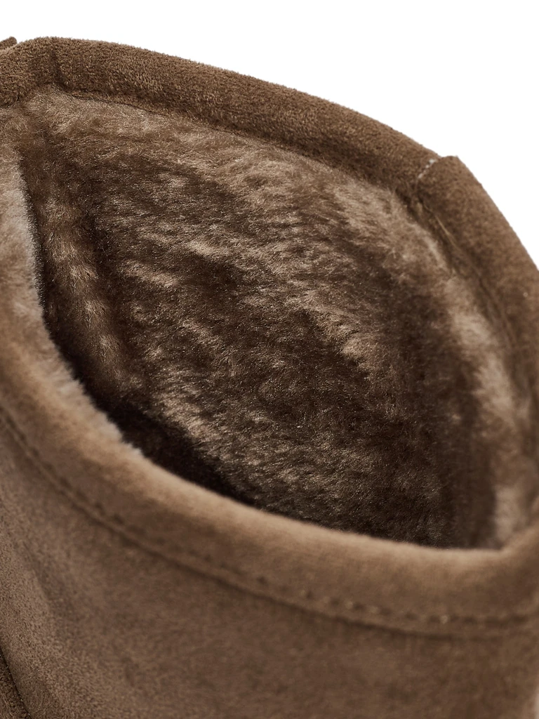 Cizme scurte tip snowboots pentru femei cu parte superioară detașabilă Elizze