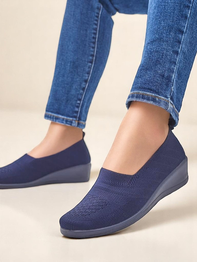 Royalfashion Mocasiini pentru femei pe un toc jos Epoles