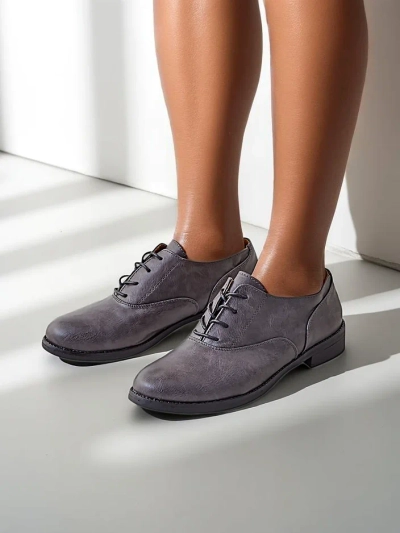 Royalfashion Pantofi plata pentru femei Gofe