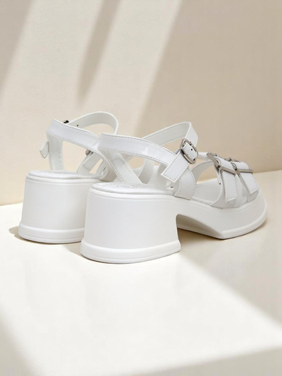 Royalfashion Sandale pentru femei cu toc mic Otteze