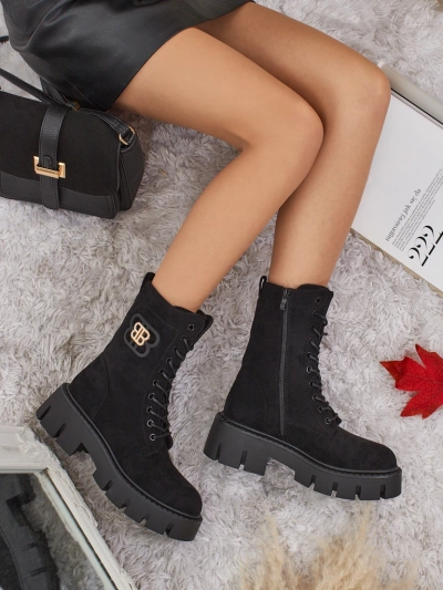 Royalfashion Botine tip workeri pentru femei Milloze