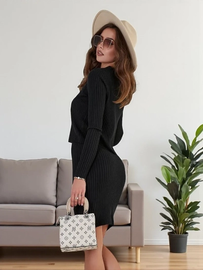 Royalfashion Set pentru femei cu pulover și rochie