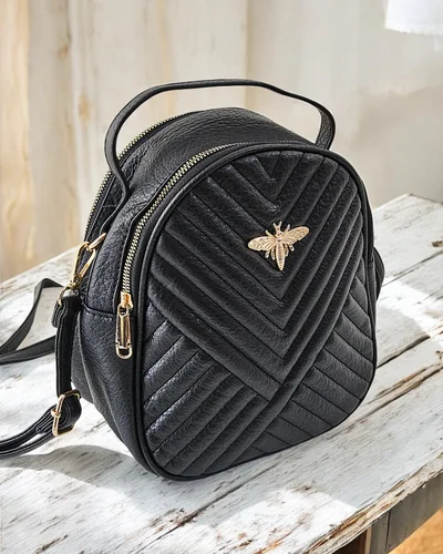 Rucsac mic din eco-leather Royalfashion pentru femei