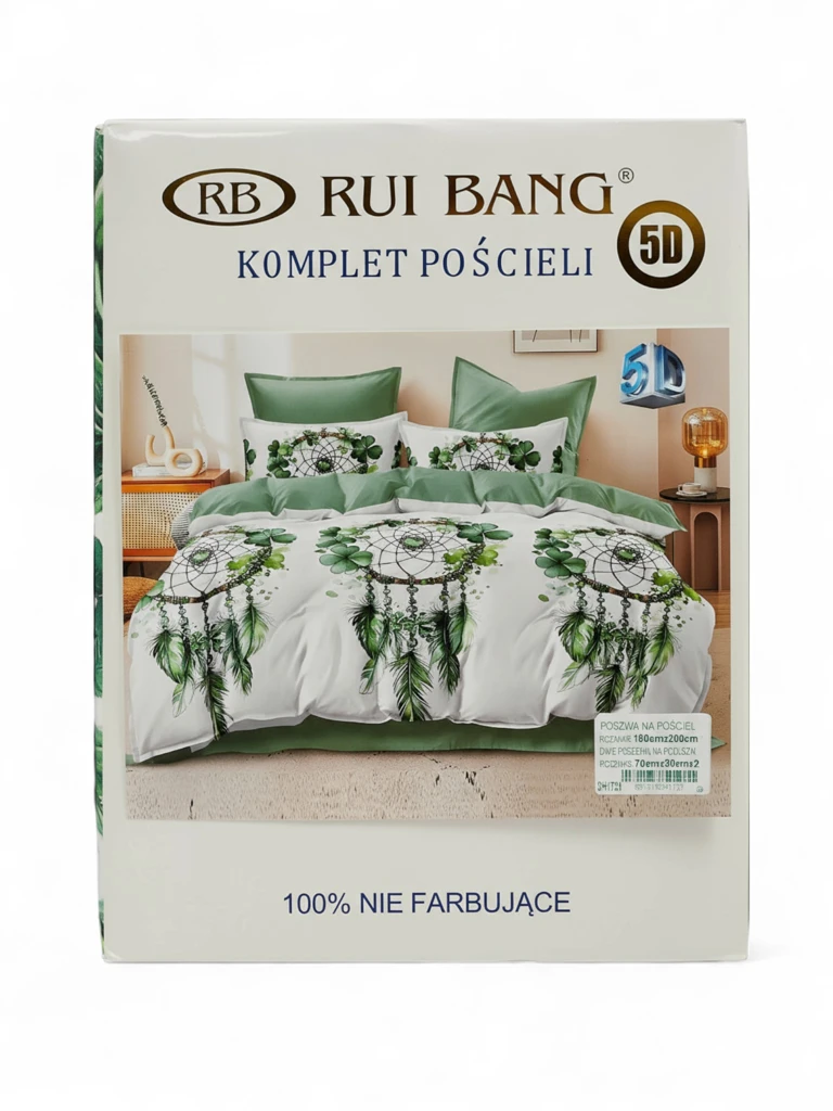 Royalfashion Lenjerie de pat cu model 180x200 set 3 PIESE