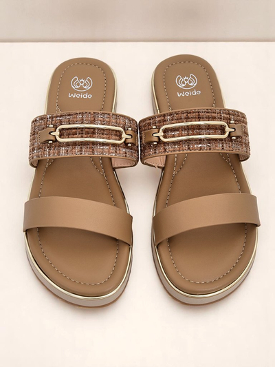 Royalfashion Papuci de damă cu talpă joasă Mamma