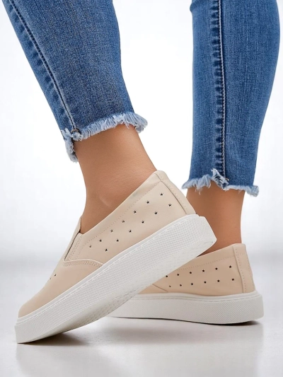 Pantofi sport cu șireturi perforați pentru dame Royalfashion Vaned