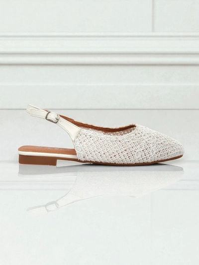 Royalfashion Sandalye dămsko s ku klaftă di-napoi Breeze Woven